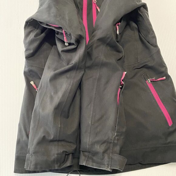 The North Face HyVent Women's Theroball Quilted Lined Jacket Size SP Black/Pink - Picture 9 of 16